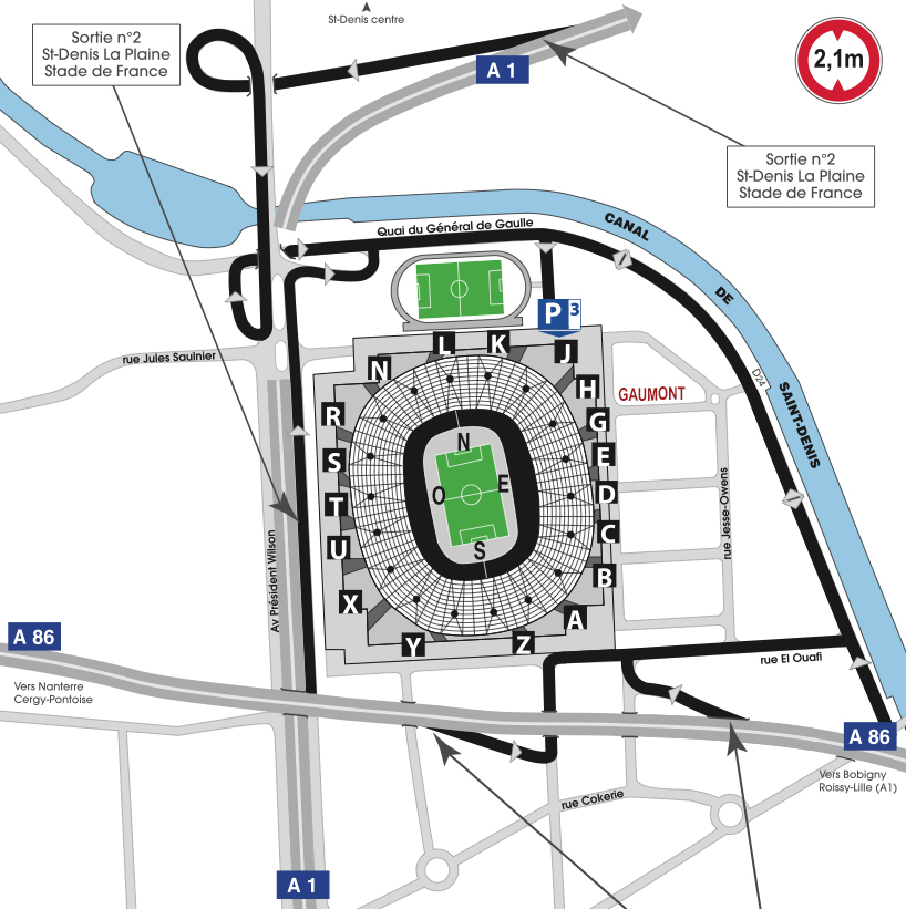 achat parking stade de france